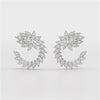 12.2 CT Marquise Cut Lab Diamond Earring