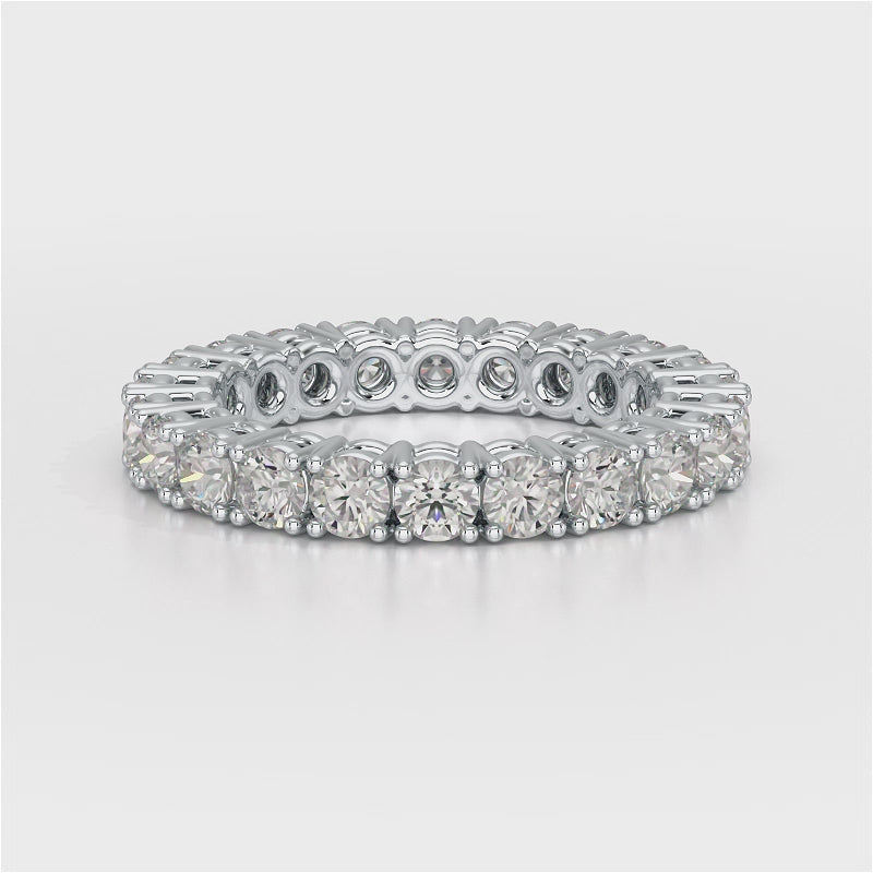 Classic Round 2.17 CT Lab Grown Diamond Ring