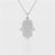 1.5 CT Baguette Straight Cut Lab Diamond Pendant