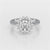 3.97 CT Lab Diamond Halo Ring