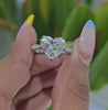 4.35 CT Heart Cut Solitaire Lab Diamond Ring (Ready for Delivery)