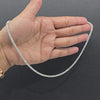 12 CT Round Cut Lab Diamond Tennis Necklace (Ready for Delivery)