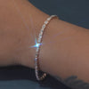 5.00 CT Emerald Cut East-West Bezel Diamond Tennis Bracelet