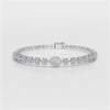 1.78 CT Pear Shape Lab Grown Diamond Bracelet