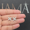 1.70 CT Lab Diamond Petal Stud Earring (Ready for Delivery)