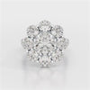 7.88 CT Halo Lab Diamond Round Cut Ring