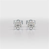 Simple Stud 0.84 CT Round Lab Diamond Earrings