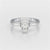 1.4 CT Marquise Cut Lab Diamond Three Stone Ring