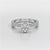 Round Lab Diamond 1.65 CT Simple Wedding Ring