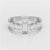 1.56 CT Cluster Baguettes Lab Diamond Ring