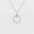 0.71 CT Lab Diamond Round Pendant