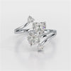 2.04 CT Heart Cut Lab Diamond Ring