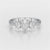 1.25 CT Three Stone Pear Oval Cut Lab Diamond Ring