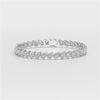 360 Video of 9.50 CT Pear Cut Diamond Bezel Tennis Bracelet White Gold 