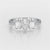 1.3 CT Three Stone Lab Diamond Engagement Ring