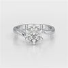 3 CT Lab Diamond Classic Solitaire Ring