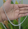 5.40 CT Graduated Diamond Tennis Necklace (Ready for Delivery)