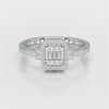 0.46 CT Baguette Lab Diamond Ring