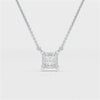 1 CT Lab Grown Diamond Princess Pendant
