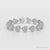 17.4 CT Heart Shaped Lab Diamond Bracelet